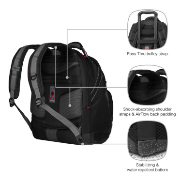 Logotrade business gift image of: Backpack Wenger Synergy 16''