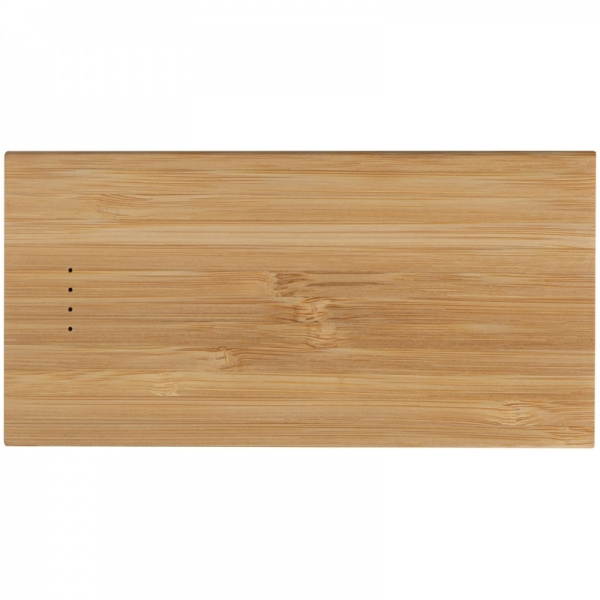 Logotrade advertising product image of: Bamboo power bank KATOWICE