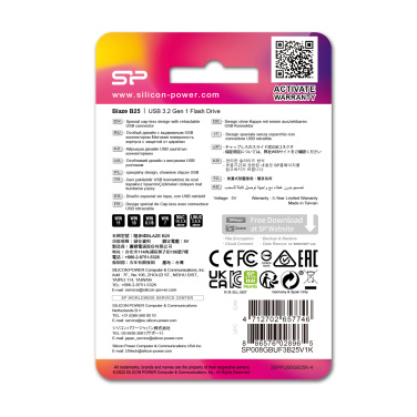 Logotrade advertising product image of: Pendrive Silicon Power Blaze B25 3.1