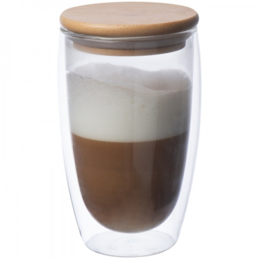 Logo trade promotional items picture of: Double-walled glass ZAKOPANE 500 ml