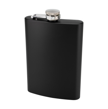 Logotrade advertising products photo of: Hip flask OLYMPOS Schwarzwolf