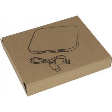 Logo trade advertising products picture of: Wireless charger LINCOLN