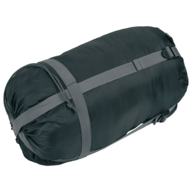 Logo trade promotional items picture of: Sleeping bag KINABALU Schwarzwolf