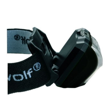 Logo trade promotional giveaways picture of: Head lamp TRONADOR Schwarzwolf