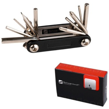 Logotrade promotional item picture of: Bikers set TIBESTI Schwarzwolf