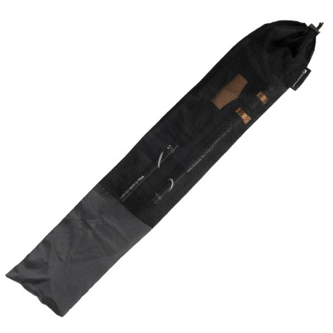 Logotrade promotional product picture of: Trekking poles DENALI Schwarzwolf