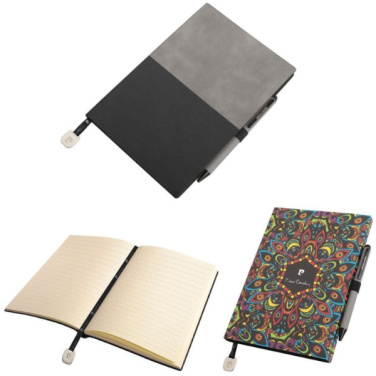 Logotrade promotional products photo of: Notepad A5 & ballpoint pen REPORTER Pierre Cardin