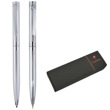 Logo trade advertising product photo of: Writing set ballpoint pen & pencil RENEE Pierre Cardin