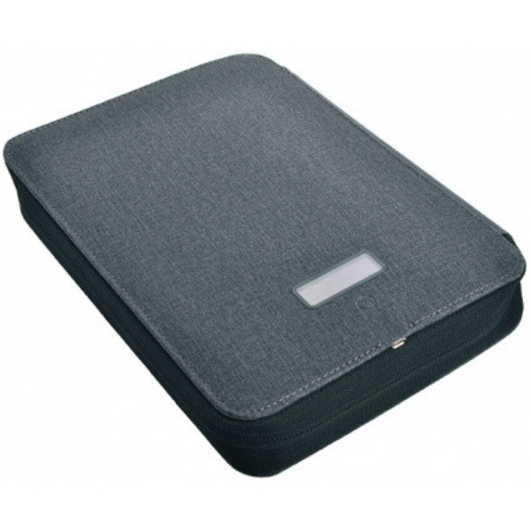 Logotrade promotional merchandise picture of: Folder A5 & power bank 4000 mAh SORBONNE Pierre Cardin