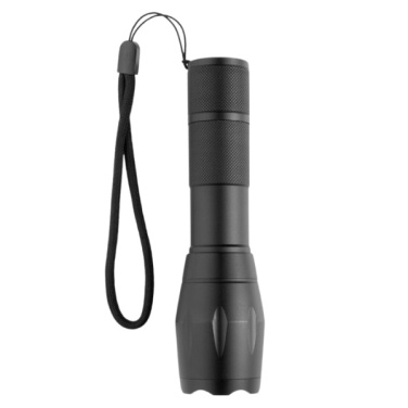 Logotrade promotional items photo of: Flashlight DELGADA Schwarzwolf