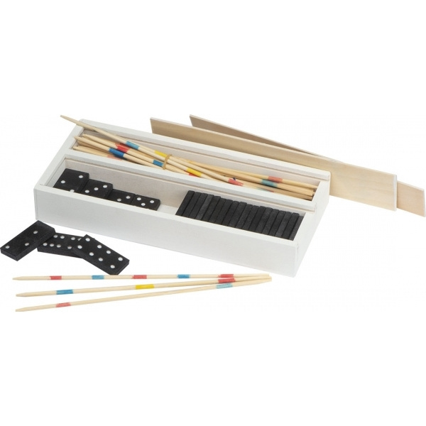 Logo trade promotional products picture of: Mikado and Domino Game FOLIGNO