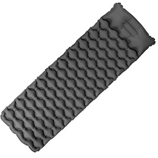 Logotrade promotional items photo of: Inflatable mat SAJAMA Schwarzwolf