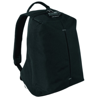 Logo trade promotional gift photo of: Backpack MAREB Schwarzwolf