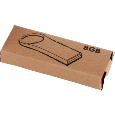 Logo trade corporate gift photo of: Metal USB Stick 8GB