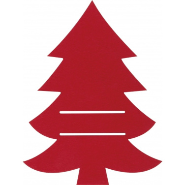 Logotrade promotional giveaways photo of: Cutlery pad in Christmas tree shape DUFFEL