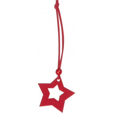 Logo trade promotional giveaways image of: Star pendant set ESSEN