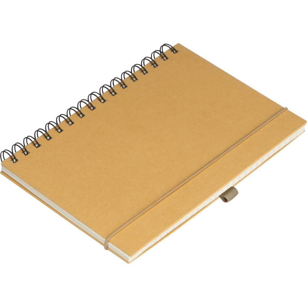 Logotrade promotional item image of: Cardboard notebook SILKEBORG