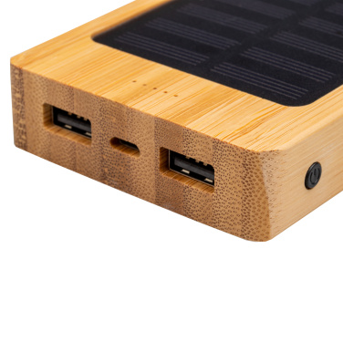 Logotrade business gifts photo of: Bamboo power bank BAKERSFIELD