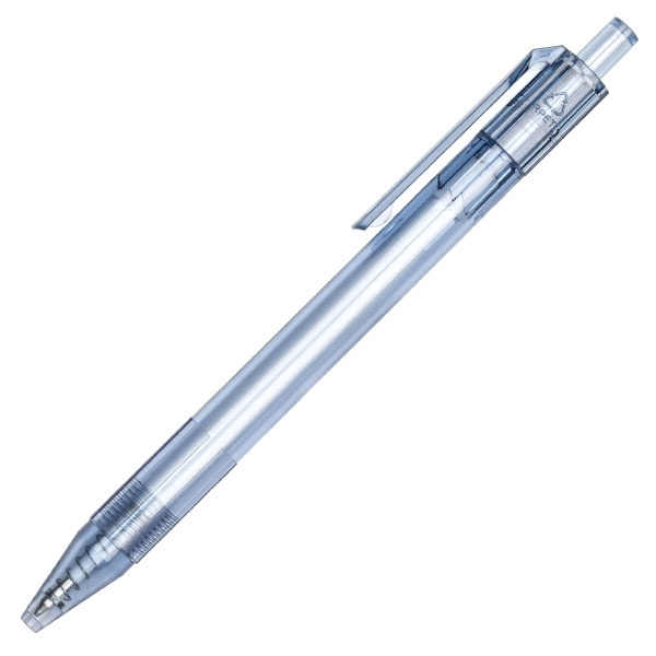 Logotrade promotional giveaway image of: Transparent ballpen GLASGOW