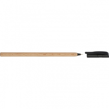 Logo trade promotional giveaways picture of: Wooden ballpen PALMDALE