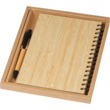 Logotrade promotional giveaway image of: A5 notebook PISA