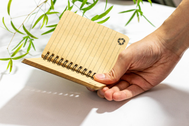 Logo trade promotional items picture of: A6 notebook PHOENIX