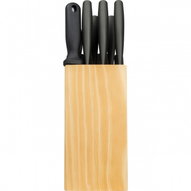 Logo trade corporate gifts image of: Knife block BERLIN