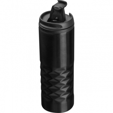 Logotrade promotional merchandise picture of: Thermal stainless steel mug SANTANDER 500 ml