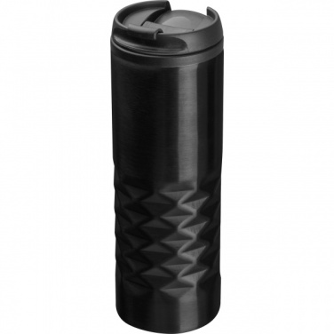 Logo trade promotional gifts picture of: Thermal stainless steel mug SANTANDER 500 ml