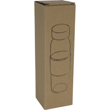 Logotrade promotional products photo of: Glass bottle SKOPJE 500 ml