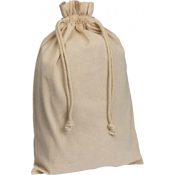 Logotrade promotional item picture of: Recycled cotton bag PARKSVILLE