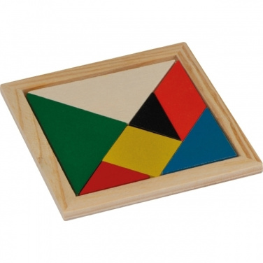 Logotrade advertising product image of: Wooden puzzle PORTO