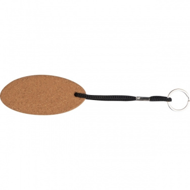 Logo trade promotional merchandise photo of: Cork keyring ROSKILDE