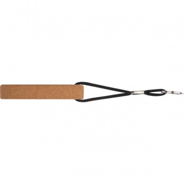 Logotrade corporate gift picture of: Cork keyring ROSKILDE