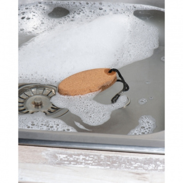 Logotrade corporate gift picture of: Cork keyring ROSKILDE