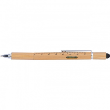 Logotrade promotional merchandise picture of: 6in1 multifunctional pen COIMBRA