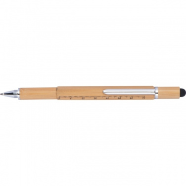 Logo trade promotional giveaways image of: 6in1 multifunctional pen COIMBRA
