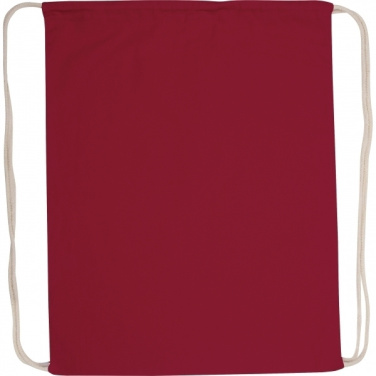 Logo trade corporate gifts picture of: Cotton gym bag BUDAPEST