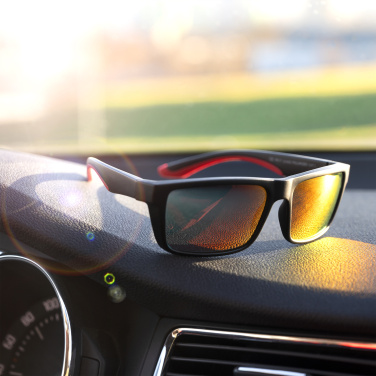 Logo trade business gift photo of: Sunglasses IRAVADI Schwarzwolf