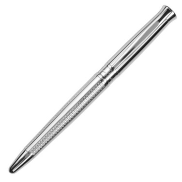 Logo trade business gift photo of: Metal roller pen ROI