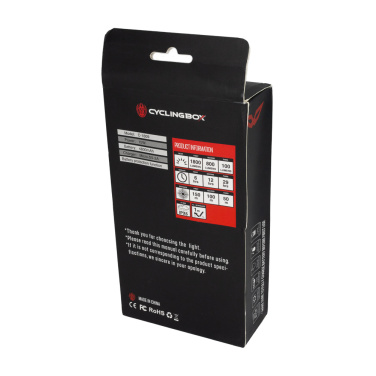 Logo trade promotional merchandise image of: Bike light, E300