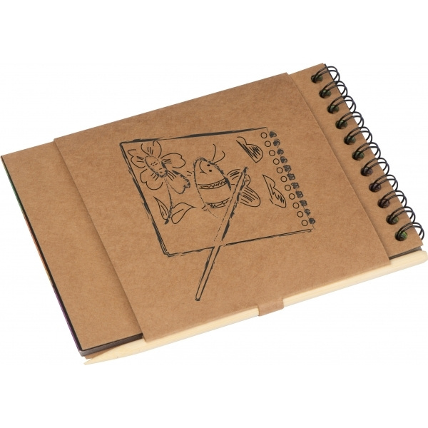 Logotrade promotional gift image of: Scratching block INNSBRUCK