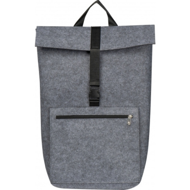 Logotrade corporate gift picture of: RPET Felt Backpack BIRMINGHAM