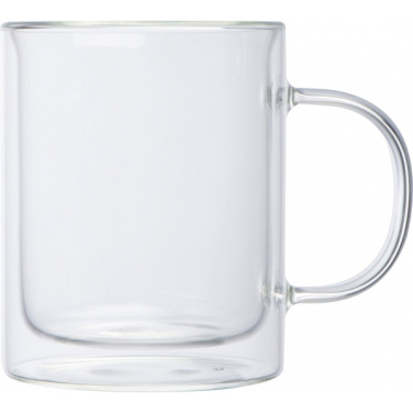 Logo trade corporate gifts image of: Double-walled cup CARACAS 350 ml