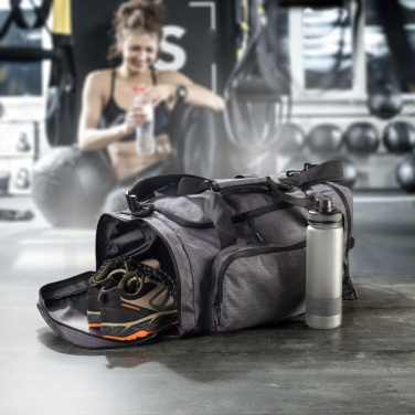 Logo trade promotional products image of: Travel and sport bag ARARAT Schwarzwolf