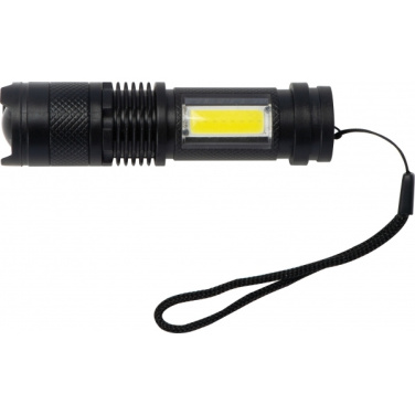 Logotrade promotional item image of: Rechargeable flashlight AARHUS
