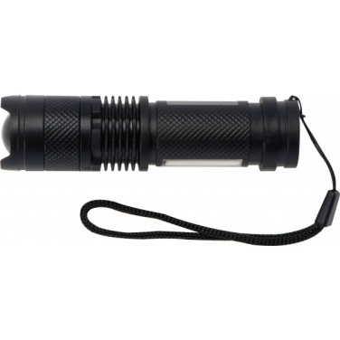 Logo trade promotional item photo of: Rechargeable flashlight AARHUS