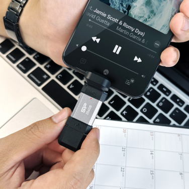 Logotrade promotional item image of: Pendrive Silicon Power Mobile - C51 3.2, 64GB