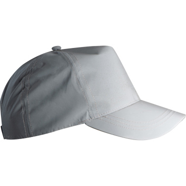Logo trade business gifts image of: Reflective baseball cap Hanoi