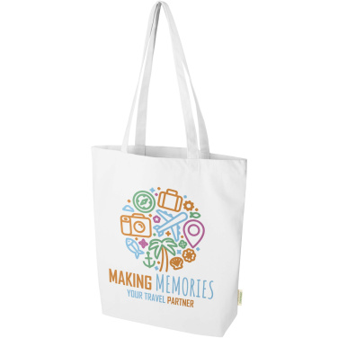 Logo trade business gifts image of: Orissa 270 g/m² organic tote bag 10L
